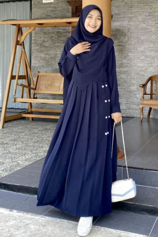 Image of Premium Navy Abaya